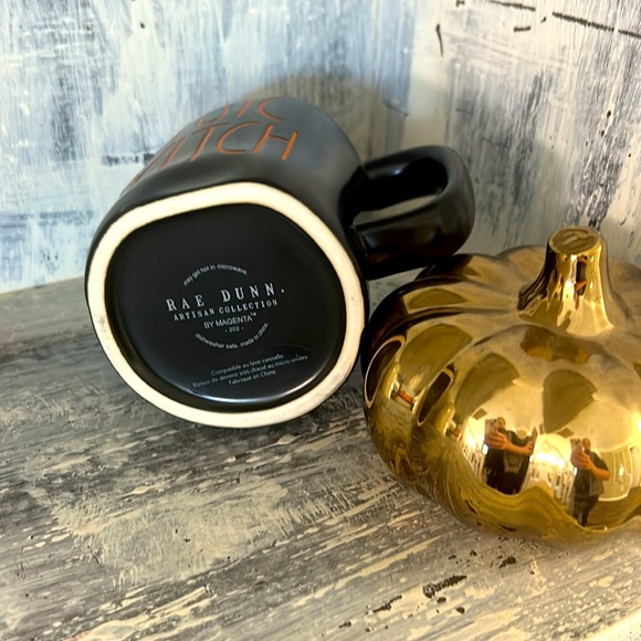 Rae Dunn BASIC WITCH matte black mug - Picture 4 of 4